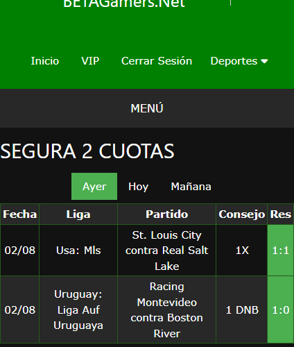 boleto de apuesta vip ganada